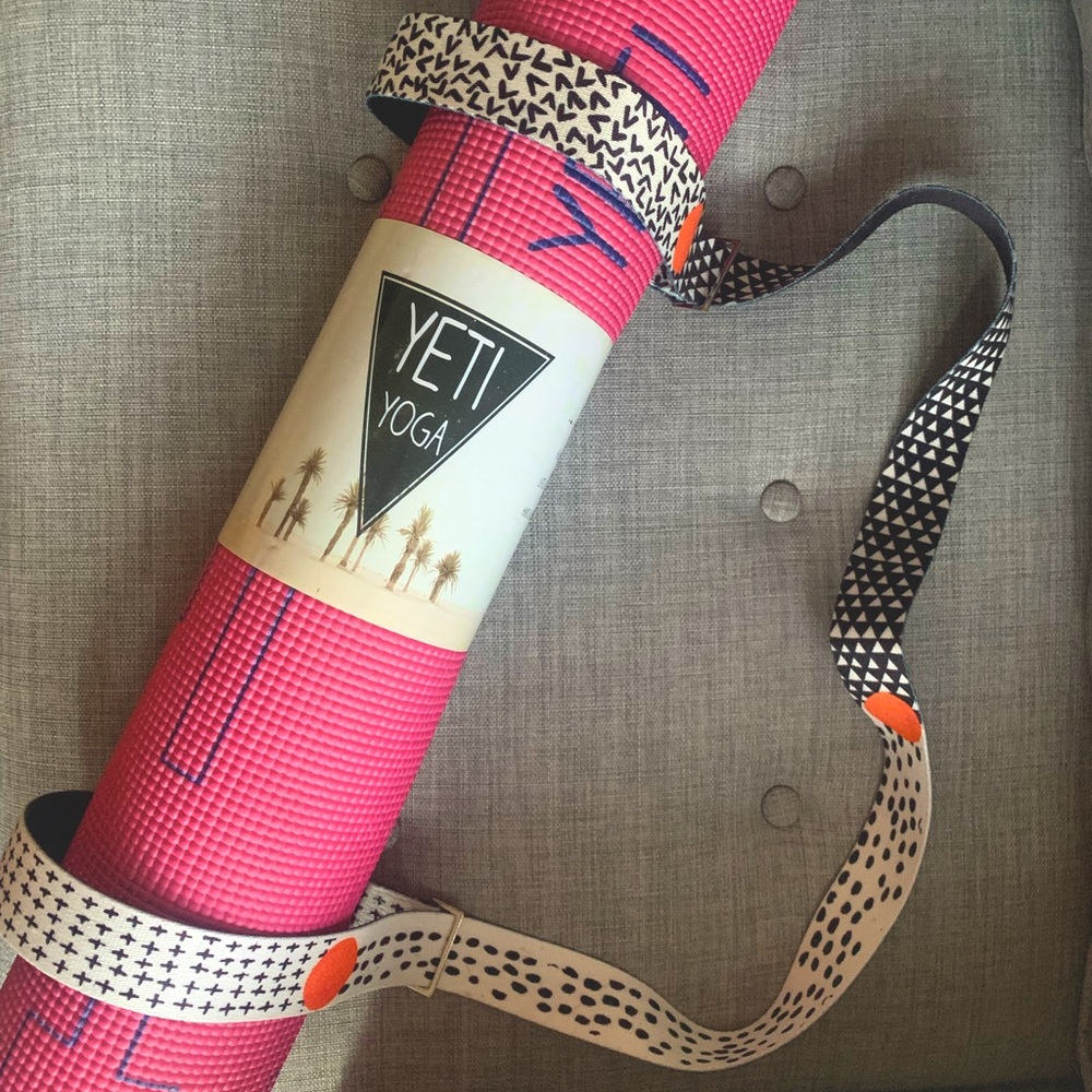 *New* YETI yoga mat with carrying strap